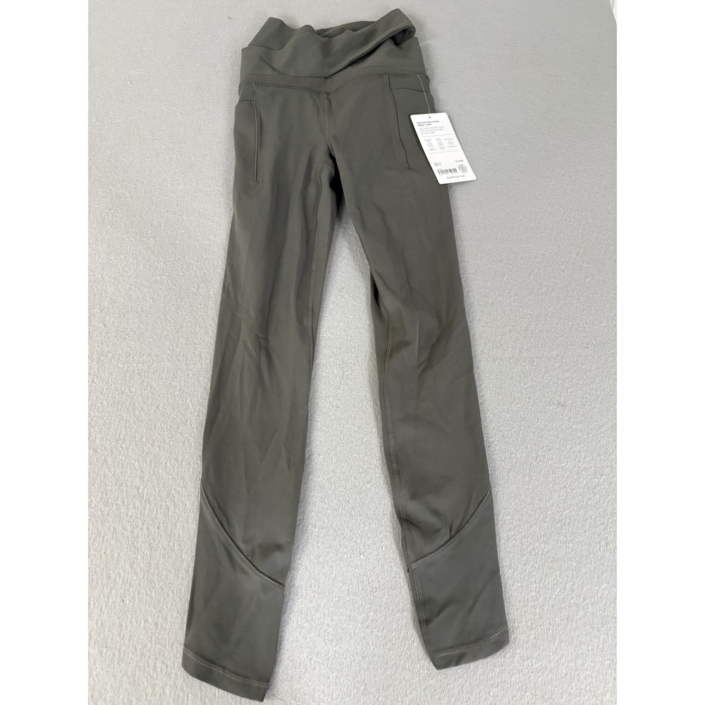 Athleta Leggings Womens XXS Salutation Stash Wrap Tight Powervita Yoga Compressi